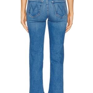 MOTHER Blue Boot Cut Jeans